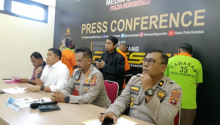 Polda Gorontalo Ungkap Kasus PETI di Boalemo, Tiga Orang Ditangkap