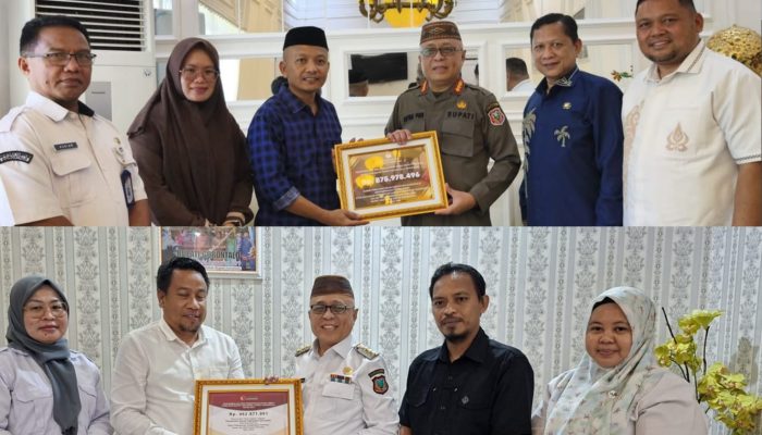 KPU dan Bawaslu Kabupaten Gorontalo Kembalikan Sisa Dana Hibah kepada Pemerintah Daerah