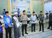 Hadiri Halal Bihalal di Desa Kobo Kecil, Kapolres Kotamobagu Ajak Terus Pererat Ukhuwah Islamiyah