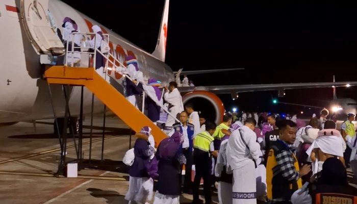 393 Jamaah Haji Gorontalo Diberangkatkan, Dua Penerbangan Lion Air Angkut Rombongan ke Makassar