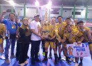 Final Volleyball Kapolres Cup Seru, Tim Bravo Ungguli Tim Delta