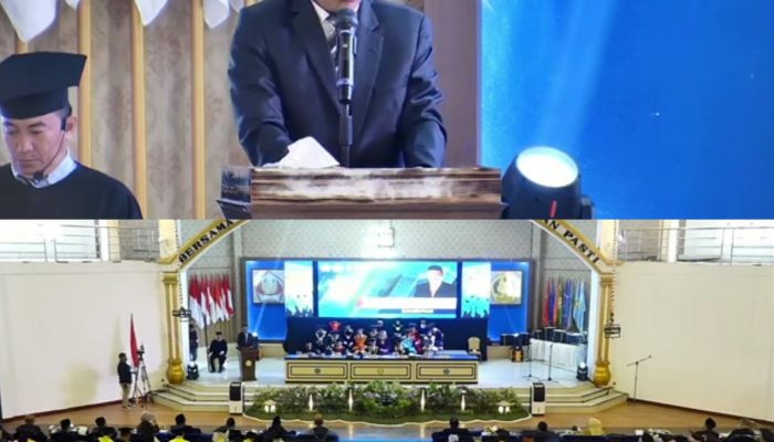 Tanpa Alm. Prof Rustam dan Alex Olii, Terasa Ada Yang Kurang di Wisuda UG