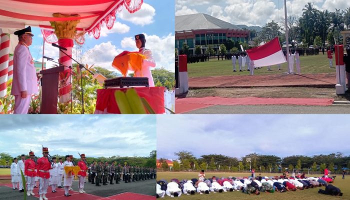 Dibalik Tepuk Tangan HUT RI ke-80 di Kabupaten Gorontalo, Terselubung Kisah Perjuangan Paskibraka