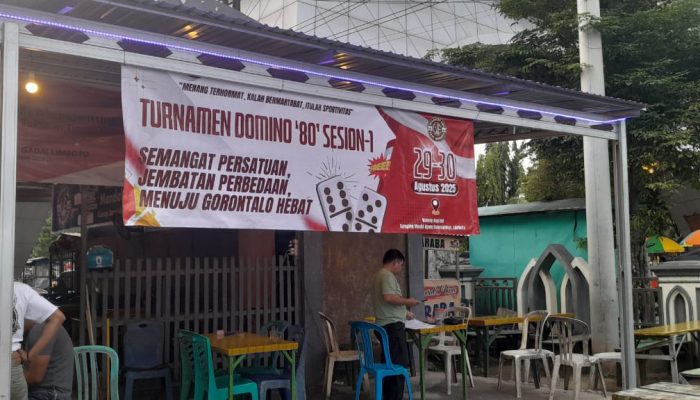 Meriahkan HUT RI ke-80, Komunitas Warkop Menara Gelar Turnamen Domino