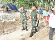 Danrem 133/Nani Wartabone Tinjau Progres Pembangunan Koperasi Desa Merah Putih di Pohuwato   