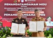 Bupati Pohuwato Teken PKS Bersama Kejaksaan, Siap Dukung Implementasi KUHP Baru