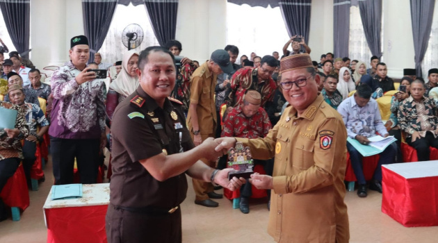 Kejaksaan Negeri Gorontalo Utara Perkuat Tata Kelola Desa melalui Kerja Sama Strategis dengan 123 Ketua BPD
