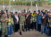 Perkuat Dukungan Ketahanan Pangan, Pangdam XIII/Merdeka Tinjau Percetakan Sawah di Pohuwato