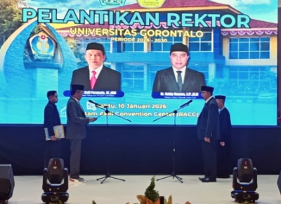 Rektor Baru UG Robby Hunawa Target Tingkatkan Jumlah Mahasiswa dan Mutu Dosen