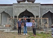 BRI Cabang Limboto Salurkan Bantuan untuk Masjid Al Hidayah Desa Huyula Melalui YBM