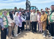 Dandim 1313/Pohuwato Dampingi Peninjauan Cetak Sawah, Dorong Percepatan Produksi Pangan