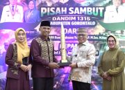 Pemda Gelar Pisah Sambut Dandim 1315/Gorontalo. Bagian Silaturahmi Forkopimda