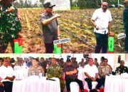 Bupati Sofyan Ikut Tanam Raya Jagung Bersama Kapolri