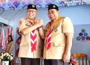 Sofyan Puhi Akrab dengan Adhan Dambea di Agenda Pramuka, Persiapan Jamnas 2026