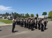 Polres Pohuwato Matangkan Latihan Dalmas Humanis Jelang May Day 2026
