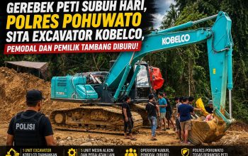 Polisi di Pohuwato Bongkar PETI di Desa Teratai, Pemilik Alat dan Pemodal Jadi Target Penyidikan