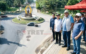 Titik Nol Pohuwato Berbenah, Rachmad Gobel Revitalisasi Bundaran Panua Jadi Destinasi Wisata Baru