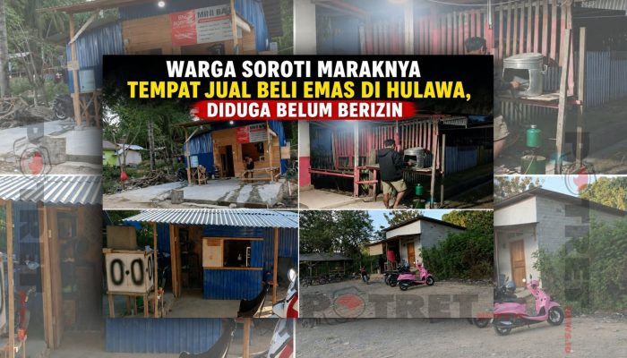 Warga Soroti Maraknya Tempat Jual Beli Emas di Hulawa, Diduga Belum Berizin