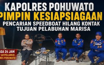 AKBP Busroni Pimpin Kesiapsiagaan Pencarian Speedboat Hilang Kontak Tujuan Pelabuhan Marisa