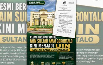 IAIN Sultan Amai Gorontalo Resmi Berubah Status Menjadi UIN