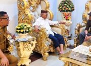 Papip Manajemen Temui Bupati. Gagas Pembuatan Patung Alm. Rahmat Gobel