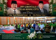 PPP Gorontalo Tak Lupa Jasa Gobel, Heningkan Cipta untuk kedua Almarhum