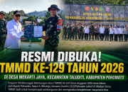 Sinergi TNI-Pemda Pohuwato Wujudkan Desa Maju, TMMD Ke-129 Resmi Dibuka di Taluditi