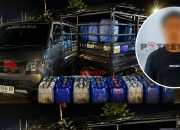 Sebanyak 71 Galon BBM Berjenis Solar  ke PETI Pohuwato Berhasil Digagalkan, Diduga Milik Oknum Polisi