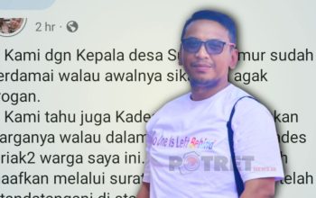 Kades SukaMakmur Bantah Tudingan Berdamai Dengan Oknum Karyawan Perusahaan