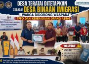 Desa Teratai Ditetapkan sebagai Desa Binaan Imigrasi, Warga Didorong Waspadai TPPO dan Keberadaan Orang Asing