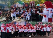 Karnaval Islami ABPEDNAS Srikandi Jaga Desa Semarak di Kawasan Menara Limboto