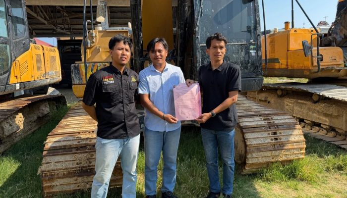 Satreskrim Polres Pohuwato Limpahkan Dua Tersangka PETI Dengilo Beserta Dua Excavator ke Jaksa