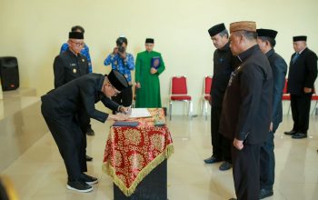 Bupati Saipul Resmi Lantik 5 Pejabat Eselon II, Ini Daftar Nama dan Jabatan Barunya