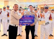 Tampil Disiplin dan Kreatif, PKS Satlantas Polres Pohuwato Sabet Dua Penghargaan