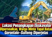 Lokasi Penangkapan Ekskavator Dipersoalkan, Warga Minta Tapal Batas Gorontalo–Sulteng Diperjelas