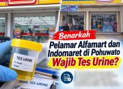 Benarkah Pelamar Alfamart dan Indomaret di Pohuwato Wajib Tes Urine?