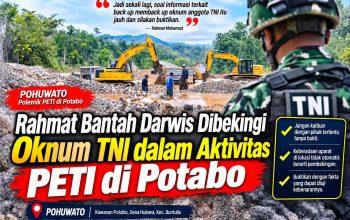 Rahmat Bantah Darwis Dibekingi Oknum TNI dalam Aktivitas PETI di Potabo