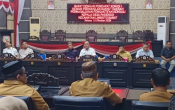 DPRD Kabgor Kaji Tuntutan Masyarakat Padengo Secara Mendalam